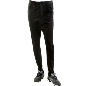 パブリッシュ 黒色 ブラック メンズ 【 PUBLISH TOSH DROP STACK PANTS (BLACK) / BLACK 】 メンズファッション ズボン パンツ