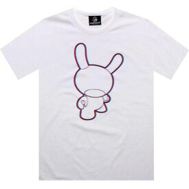 【★スーパーSALE★6/11深夜2時迄】キッドロボット Tシャツ 白色 ホワイト メンズ 【 KIDROBOT 3D DUNNY TEE (WHITE) / WHITE 】 メンズファッション トップス カットソー