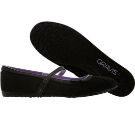 グラビス レディース 黒色 ブラック スニーカー 【 GRAVIS WOMENS MISHA (BLACK) / BLACK 】