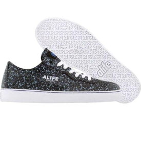 エーライフ レザー 黒色 ブラック スニーカー メンズ 【 ALIFE EVERYBODY MONO LOW - LEATHER (BLACK) / BLACK 】