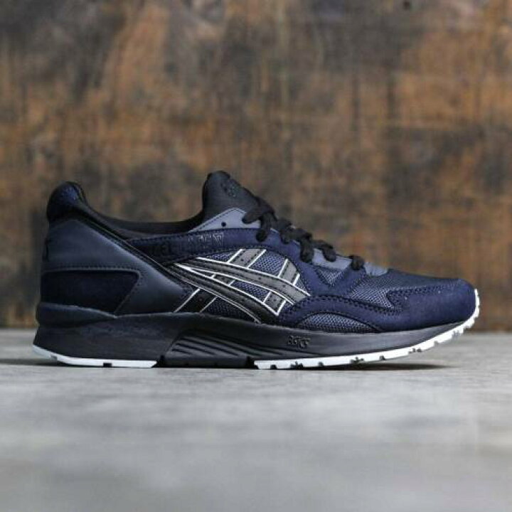 楽天市場 Asics Tiger ゲルライト 紺色 ネイビー 黒色 ブラック アシックスタイガー スニーカー メンズ Men Gellyte V Navy Indian Ink Black スニケス