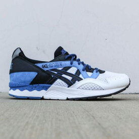 ゲルライト クラシック 青色 ブルー 黒色 ブラック アシックスタイガー スニーカー メンズ 【 ASICS TIGER ASICS TIGER MEN GEL-LYTE V (BLUE / CLASSIC BLUE BLACK) BLUE CLASSIC BLUE BLACK 】