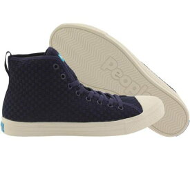 ハイ 青色 ブルー 白色 ホワイト ピープルフットウェア メンズ 【 PEOPLE FOOTWEAR MEN THE PHILLIPS HIGH (BLUE / NAVAL WHITE) BLUE NAVAL WHITE 】