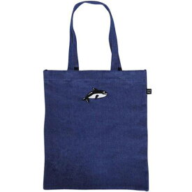 バッグ 青色 ブルー デニム レイジーオーフ メンズ 【 LAZY OAF KILLER WHALE TOTE BAG (BLUE / DENIM) BLUE DENIM 】 メンズバッグ