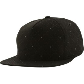 【★スーパーSALE★6/11深夜2時迄】パブリッシュ キャップ キャップ 帽子 黒色 ブラック メンズ 【 PUBLISH REGGIE 5 PANEL CAP (BLACK) / BLACK 】 バッグ メンズキャップ 帽子