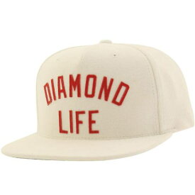 ダイヤモンド サプライ スナップバック バッグ キャップ キャップ 帽子 白色 ホワイト ダイアモンドサプライ メンズ 【 DIAMOND SUPPLY CO DIAMOND SUPPLY CO ARCH SNAPBACK CAP (WHITE) / WHITE 】 メンズキャッ