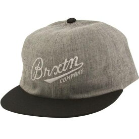 ブリクストン キャップ キャップ 帽子 ヘザー 灰色 グレー グレイ 黒色 ブラック メンズ 【 BRIXTON FENWAY CAP (GRAY / HEATHER BLACK) GRAY HEATHER BLACK 】 バッグ メンズキャップ 帽子