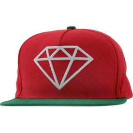 ダイヤモンド サプライ スナップバック バッグ キャップ キャップ 帽子 緑 グリーン 赤 レッド 白色 ホワイト ダイアモンドサプライ メンズ 【 DIAMOND SUPPLY CO DIAMOND SUPPLY CO ROCK SNAPBACK CAP (RED / G
