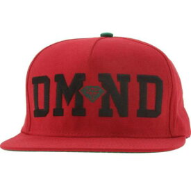 ダイヤモンド サプライ スナップバック バッグ キャップ キャップ 帽子 黒色 ブラック 赤 レッド 緑 グリーン ダイアモンドサプライ メンズ 【 DIAMOND SUPPLY CO DIAMOND SUPPLY CO DMND SNAPBACK CAP (RED / B