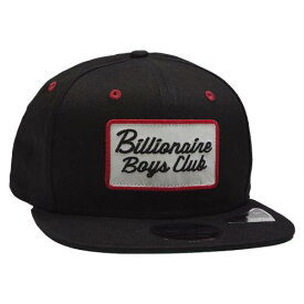 クラブ スナップバック バッグ キャップ キャップ 帽子 黒色 ブラック ビリオネアボーイズクラブ メンズ 【 BILLIONAIRE BOYS CLUB BILLIONAIRE BOYS CLUB PATCH SNAPBACK CAP (BLACK) / BLACK 】 メンズキャップ 帽