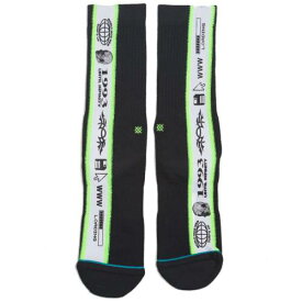 スタンス 靴下 黒色 ブラック メンズ 【 STANCE MEN LOADING SOCKS (BLACK) / BLACK 】 インナー 下着 ナイトウエア レッグ