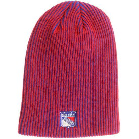 レンジャース チーム ニット ビーニー キャップ 帽子 赤 レッド アメリカンニードル ニューヨーク メンズ 【 AMERICAN NEEDLE AMERICAN NEEDLE NEW YORK RANGERS TEAM SWITCH KNIT BEANIE (ROYAL / RED) ROYAL RED 】 バッ