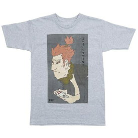 ベイト ストリート ファイター Tシャツ 灰色 グレー グレイ メンズ 【 BAIT X STREET FIGHTER KIDOKYO MEN AKUMA TEE (GRAY / DARK ASH) GRAY DARK ASH 】 メンズファッション トップス カットソー