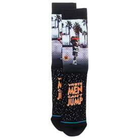 スタンス 白色 ホワイト 靴下 黒色 ブラック CAN'T メンズ 【 STANCE X WHITE MEN JUMP SID AND BILLY SOCKS (BLACK) / BLACK 】 インナー 下着 ナイトウエア レッグ