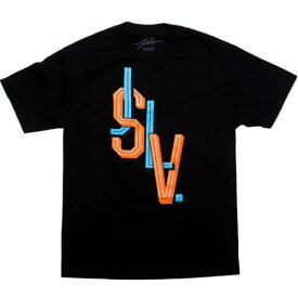 【★スーパーSALE★6/11深夜2時迄】ジャスリブ Tシャツ 黒色 ブラック メンズ 【 JSLV BLOCK TEE (BLACK) / BLACK 】 メンズファッション トップス カットソー