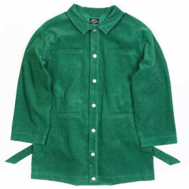 ベイト コーデュロイ ジャケット 緑 グリーン メンズ 【 BAIT UNISEX CORDUROY LONGLINE JACKET (GREEN / KELLY) GREEN KELLY 】 メンズファッション コート