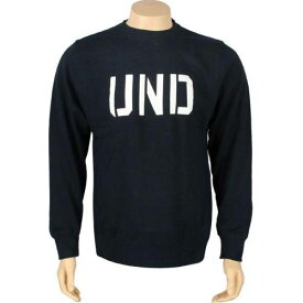 【★スーパーSALE★6/11深夜2時迄】アンディフィーテッド 紺色 ネイビー メンズ 【 UNDEFEATED UND CREWNECK (NAVY) / NAVY 】 メンズファッション トップス Tシャツ カットソー