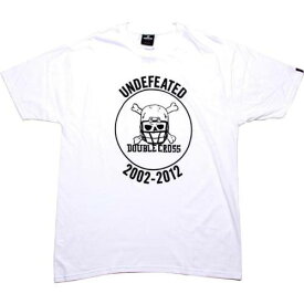 アンディフィーテッド Tシャツ 白色 ホワイト メンズ 【 UNDEFEATED SKULL CROSS TEE (WHITE) / WHITE 】 メンズファッション トップス カットソー