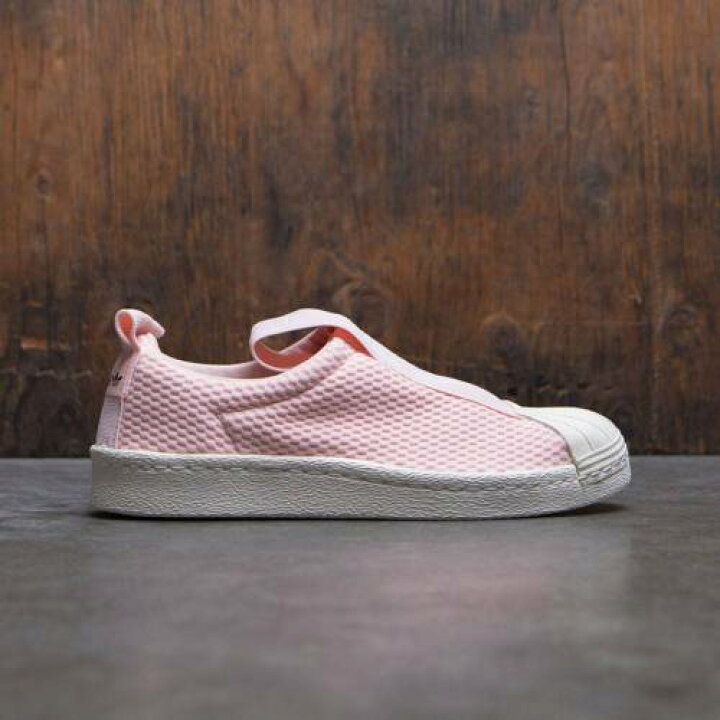 楽天市場 アディダス スーパースター スリッポン ピンク 白色 ホワイト スニーカー レディース Superstar Slipon Pink Adidas Women Bw35 W Icey Off White スニケス