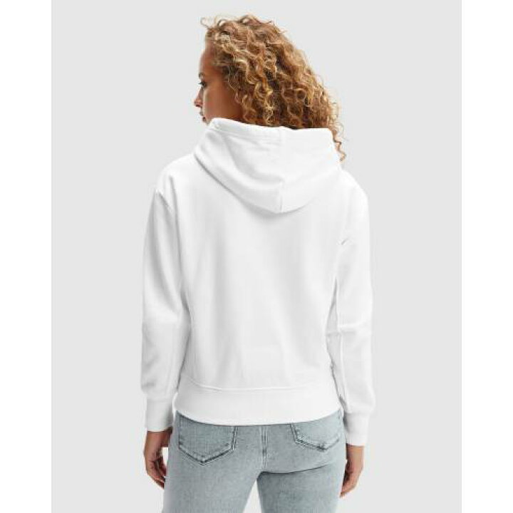 楽天市場 カルバンクラインジーンズ ジーンズ フーディー パーカー 白色 ホワイト レディース Calvin Klein Jeans Monogram Hoodie White スニケス
