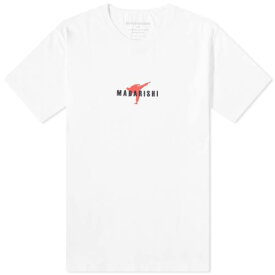 マハリシ ウォーリアー Tシャツ 白色 ホワイト メンズ 【 MAHARISHI INVISIBLE WARRIOR T-SHIRT / WHITE 】 メンズファッション トップス カットソー