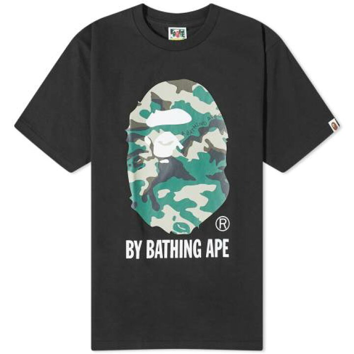 楽天市場】アベイシングエイプ ウッドランド カモ柄 Tシャツ 黒色 