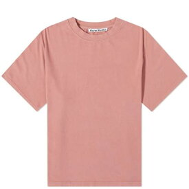 【★スーパーSALE★6/11深夜2時迄】アクネストゥディオズ ビンテージ ヴィンテージ Tシャツ ピンク メンズ 【 ACNE STUDIOS ACNE STUDIOS EXTORR VINTAGE T-SHIRT / VINTAGE PINK 】 メンズファッション トップス カットソー