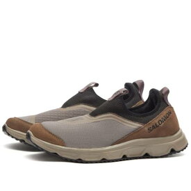 サロモン ビンテージ ヴィンテージ カーキ 黒色 ブラック & スニーカー メンズ 【 SALOMON RX SNUG / VINTAGE KHAKI BLACK & FALCON 】