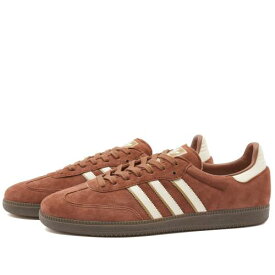 アディダス サンバ 茶色 ブラウン 白色 ホワイト & スニーカー メンズ 【 ADIDAS SAMBA OG / PRELOVED BROWN WONDER WHITE & 】