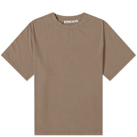 アクネストゥディオズ ビンテージ ヴィンテージ Tシャツ 茶色 ブラウン メンズ 【 ACNE STUDIOS ACNE STUDIOS EXTORR VINTAGE T-SHIRT / DARK BROWN 】 メンズファッション トップス カットソー