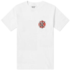 ワコマリア クルー Tシャツ 白色 ホワイト メンズ 【 WACKO MARIA WACKO MARIA DEAD KENNEDYS CREW NECK T-SHIRT / WHITE 】 メンズファッション トップス カットソー