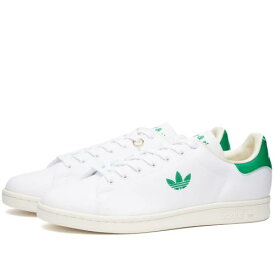 アディダス 白色 ホワイト 緑 グリーン & スタンスミス スニーカー メンズ 【 ADIDAS X SPORTY RICH STAN SMITH / WHITE GREEN & OFF WHITE 】