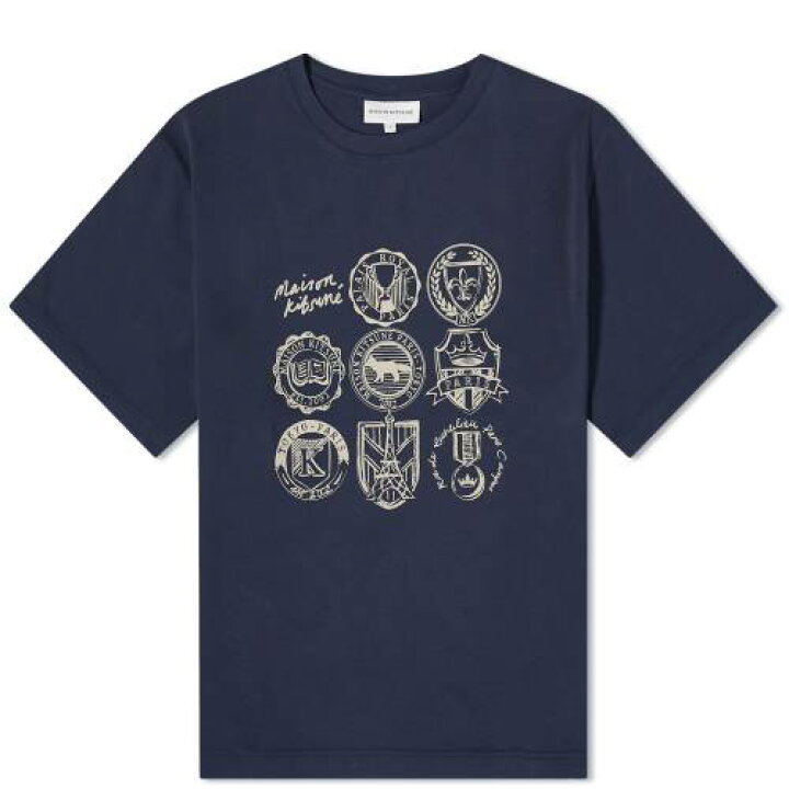 楽天市場】メゾンキツネ Tシャツ 青色 ブルー メンズ 【 MAISON 