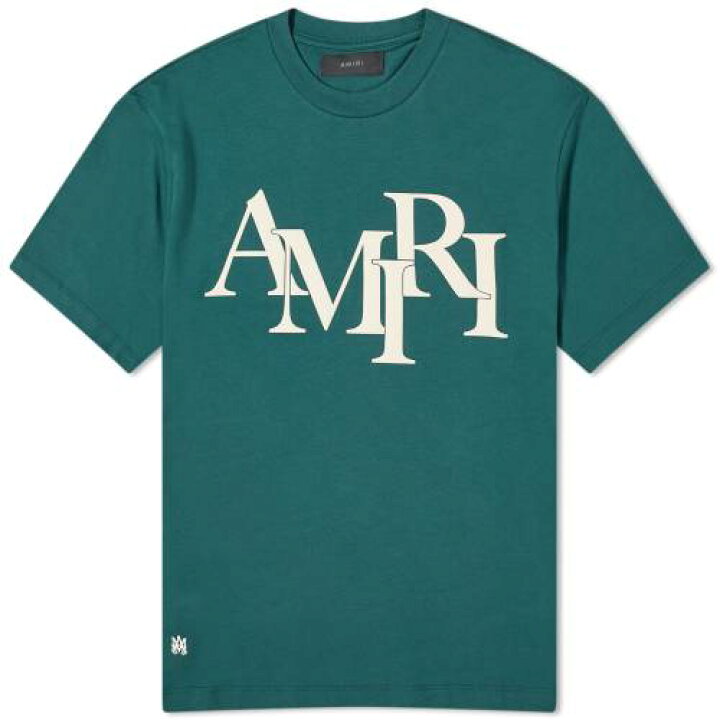 楽天市場】アミリ ロゴ Tシャツ 緑 グリーン メンズ 【 AMIRI 