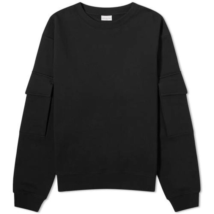 楽天市場】【☆スーパーSALE☆12/11午前2時迄】クルー スウェット 黒色  