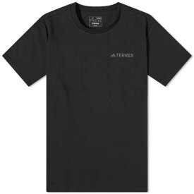 アディダス Tシャツ 黒色 ブラック メンズ 【 ADIDAS TX GFX SS 230 T-SHIRT / BLACK 】 メンズファッション トップス カットソー