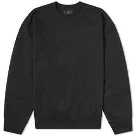 アディダス ワイスリー クルー スウェット 黒色 ブラック スウェットトレーナー メンズ 【 Y-3 FT CREW SWEAT / BLACK 】 メンズファッション トップス ニット セーター