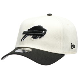ニューエラ New Era 【 Bills 9FORTY A-Frame Cap - Men's 】 ビルズ キャップ 帽子 メンズ White/Black 白色 ホワイト 黒色 ブラック