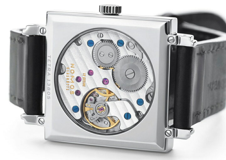 楽天市場】ノモスグラスヒュッテ テトラ TT1A1W2L NOMOS Glashütte 