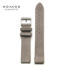 NOMOS Glashutte ノモスグラスヒュッテ 交換ベルト ベロア レザー ベージュ Velour Leather beige genuine strap ストラップ 革ベルト