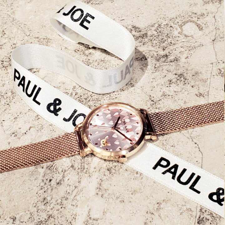 楽天市場 Paul Joe ポールアンドジョー Heart ピンクゴールド ハート 猫 腕時計 レディース ギフト Pj7729 B18h Watch Concierge Fortune Square
