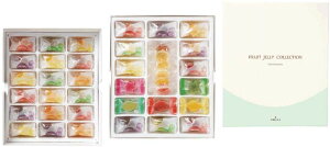 セット商品　彩果の宝石 フルーツゼリーコレクション (100個入り)+国産あられ2袋セット