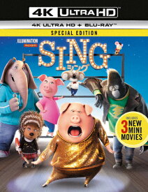 【送料無料】SING/シング[4K ULTRA HD+Blu-rayセット]/アニメーション[Blu-ray]【返品種別A】
