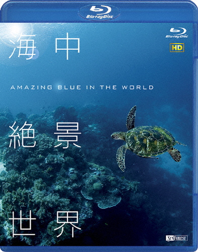 送料無料 シンフォレストBlu-ray 超美品 海中絶景世界 HD Amazing Blue the 【SALE／85%OFF】 Blu-ray World in 返品種別A BGV