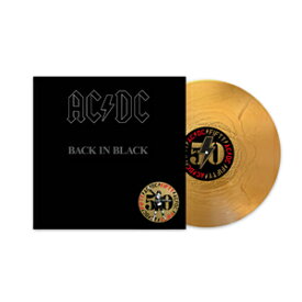 【送料無料】[枚数限定][限定]BACK IN BLACK (GOLD VINYL)【アナログ盤】【輸入盤】▼/AC/DC[ETC]【返品種別A】