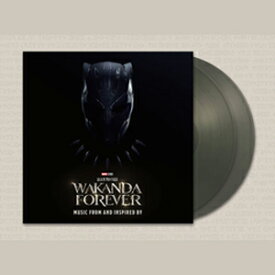 【送料無料】BLACK PANTHER: WAKANDA FOREVER - MUSIC FROM AND INSPIRED BY [BLACK ICE VERSION][2LP]【アナログ盤】【輸入盤】▼/VARIOUS ARTISTS[ETC]【返品種別A】