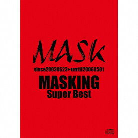【送料無料】MASKING/MASK[CD]【返品種別A】