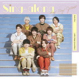 [枚数限定][限定盤]Sing-along(初回限定盤1)【CD+DVD】/Hey!Say!JUMP[CD+DVD]【返品種別A】