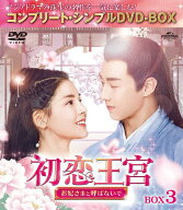 【送料無料】[期間限定][限定版]初恋王宮〜お妃さまと呼ばないで〜 BOX3＜コンプリート・シンプルDVD-BOX…