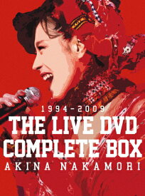 【送料無料】中森明菜 THE LIVE DVD COMPLETE BOX/中森明菜[DVD]【返品種別A】